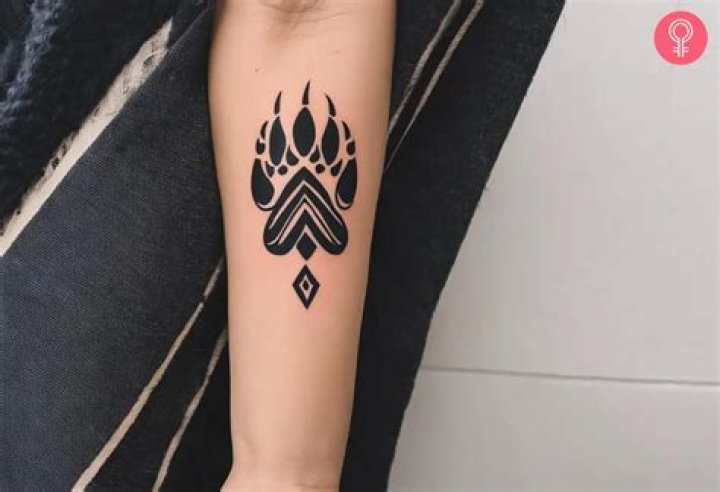 Captivating Bear Paw Tattoo Designs And Symbolism