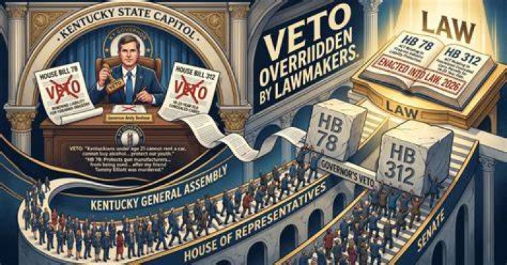 Kentucky Lawmakers Overrode Governor’s Veto of Omnibus AntiTrans Bill