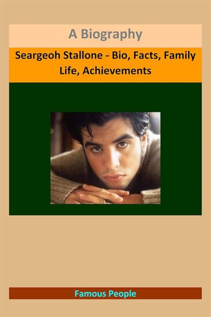 Seargeoh Stallone: A Comprehensive List Of His Movies
