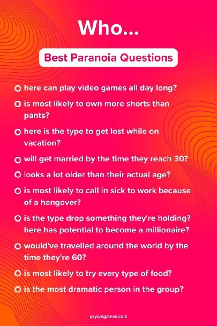 The Ultimate Guide To Uncovering The Best Paranoia Questions