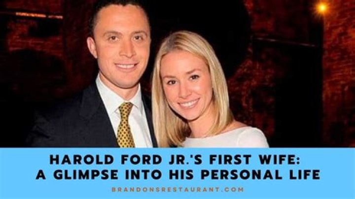 Uncover The Secrets Of Harold Ford Jr.'s Enigmatic First Wife