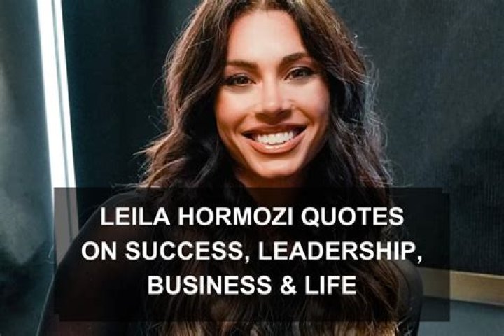 Unveiling Leila Hormozi: Unlocking Success And Inspiration
