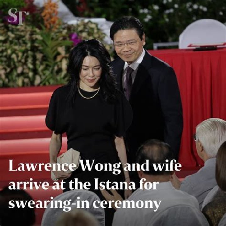Who Is Lawrence Wong First Wife
